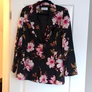 Calvin Klein floral jacket